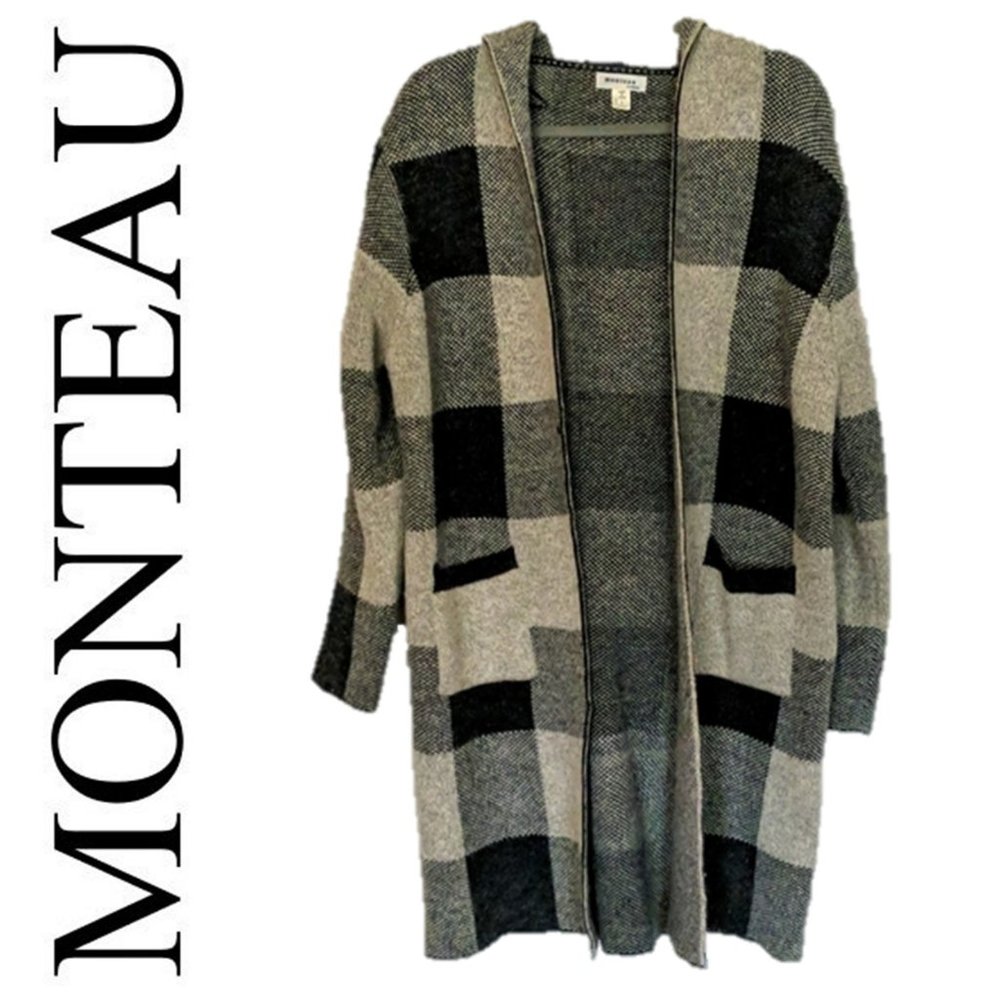 MONTEAU LOS ANGELES HOODED DUSTER